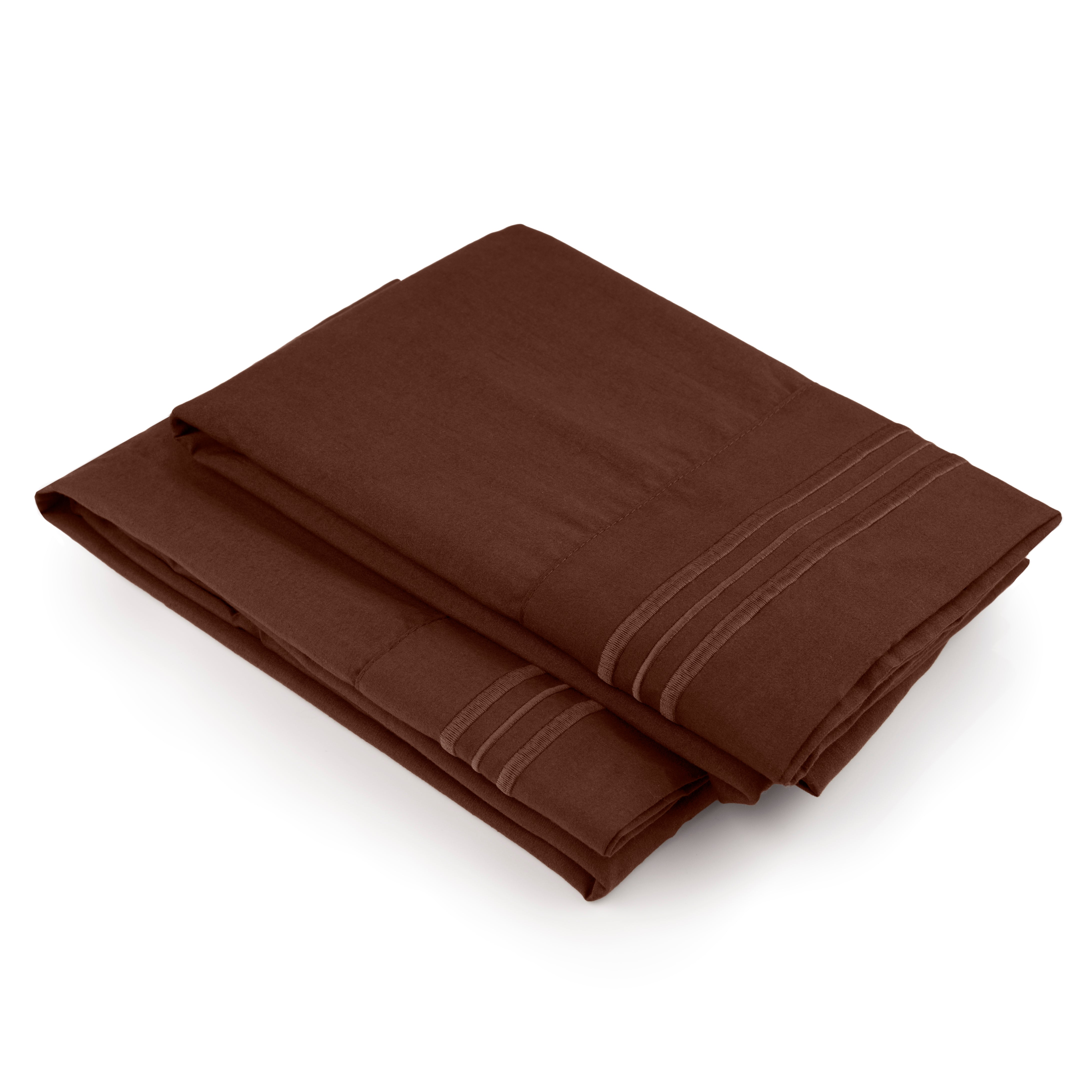2 Pillowcase Set - Brown