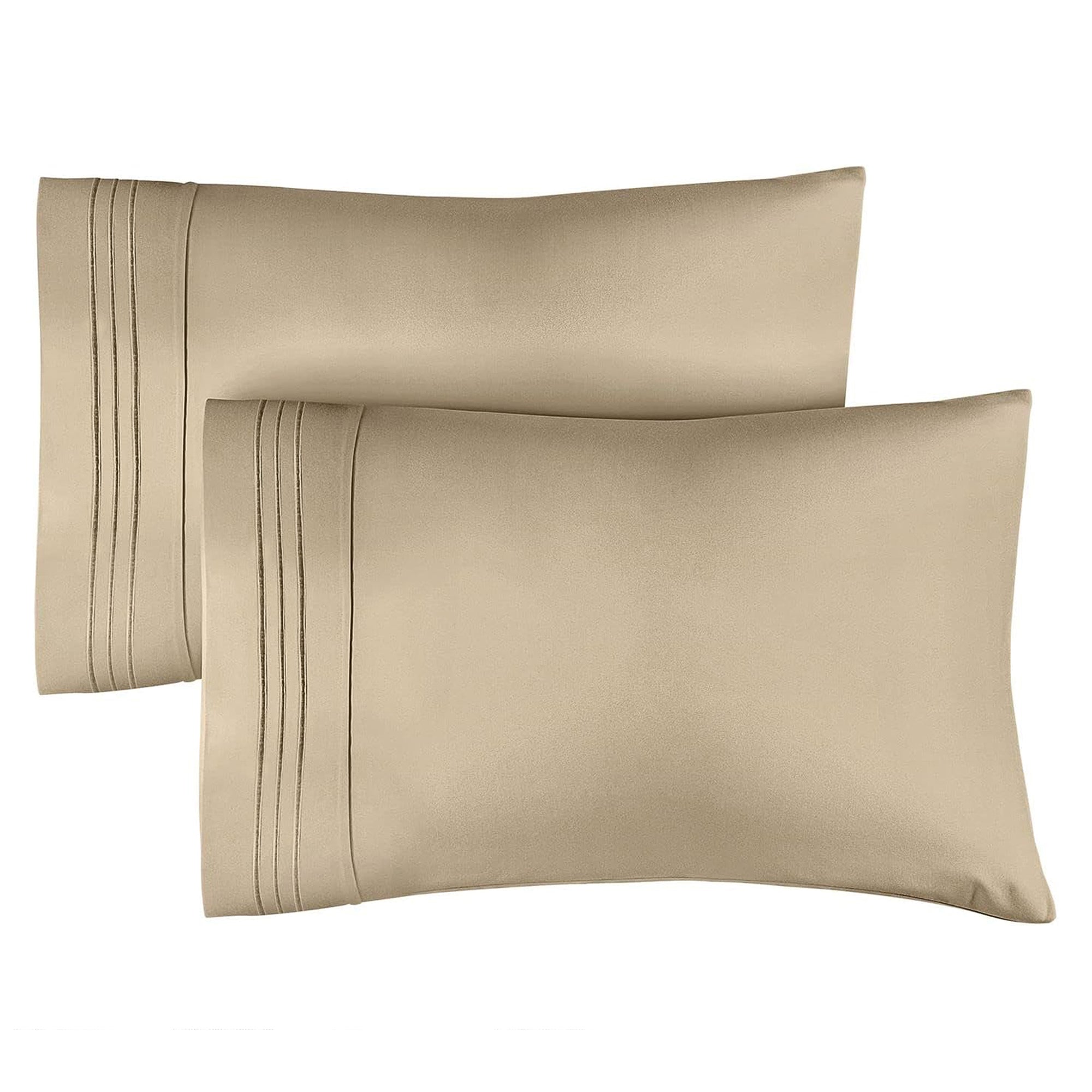 tes 2 Pillowcase Set - Cream