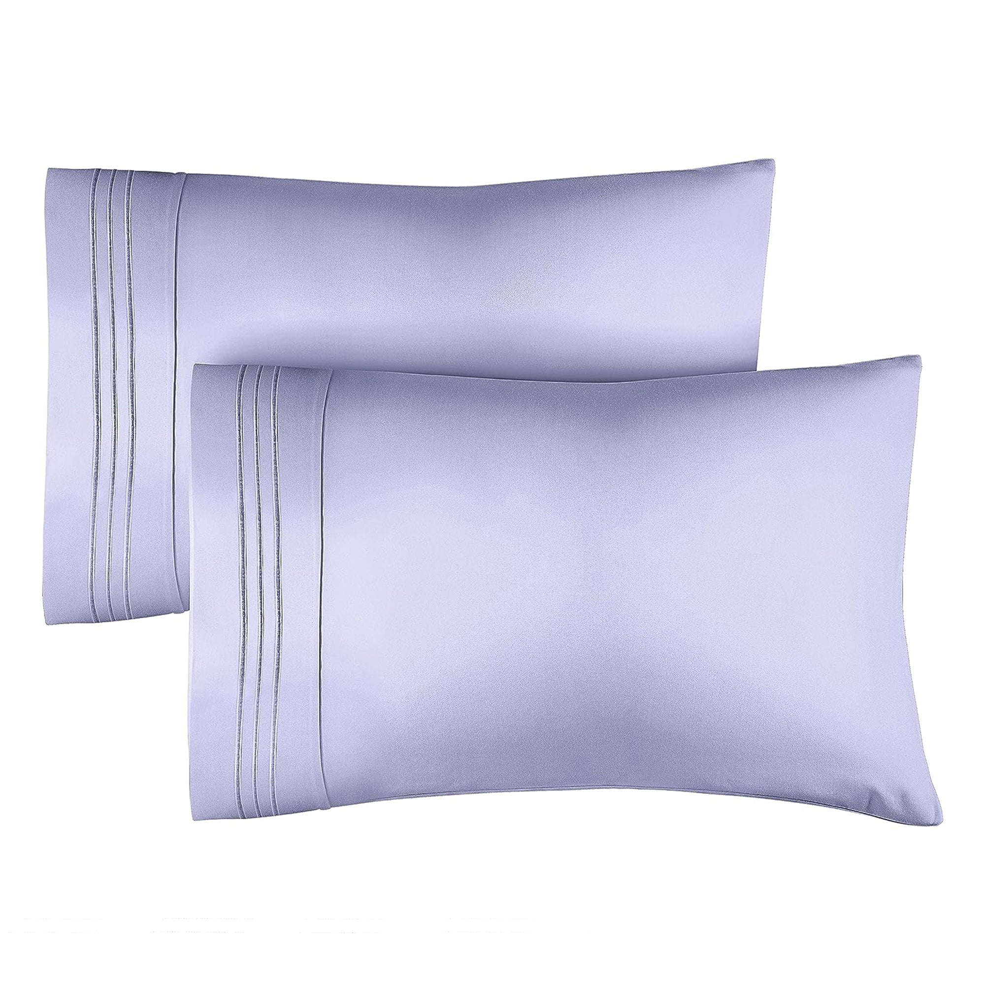 tes 2 Pillowcase Set - Lavender