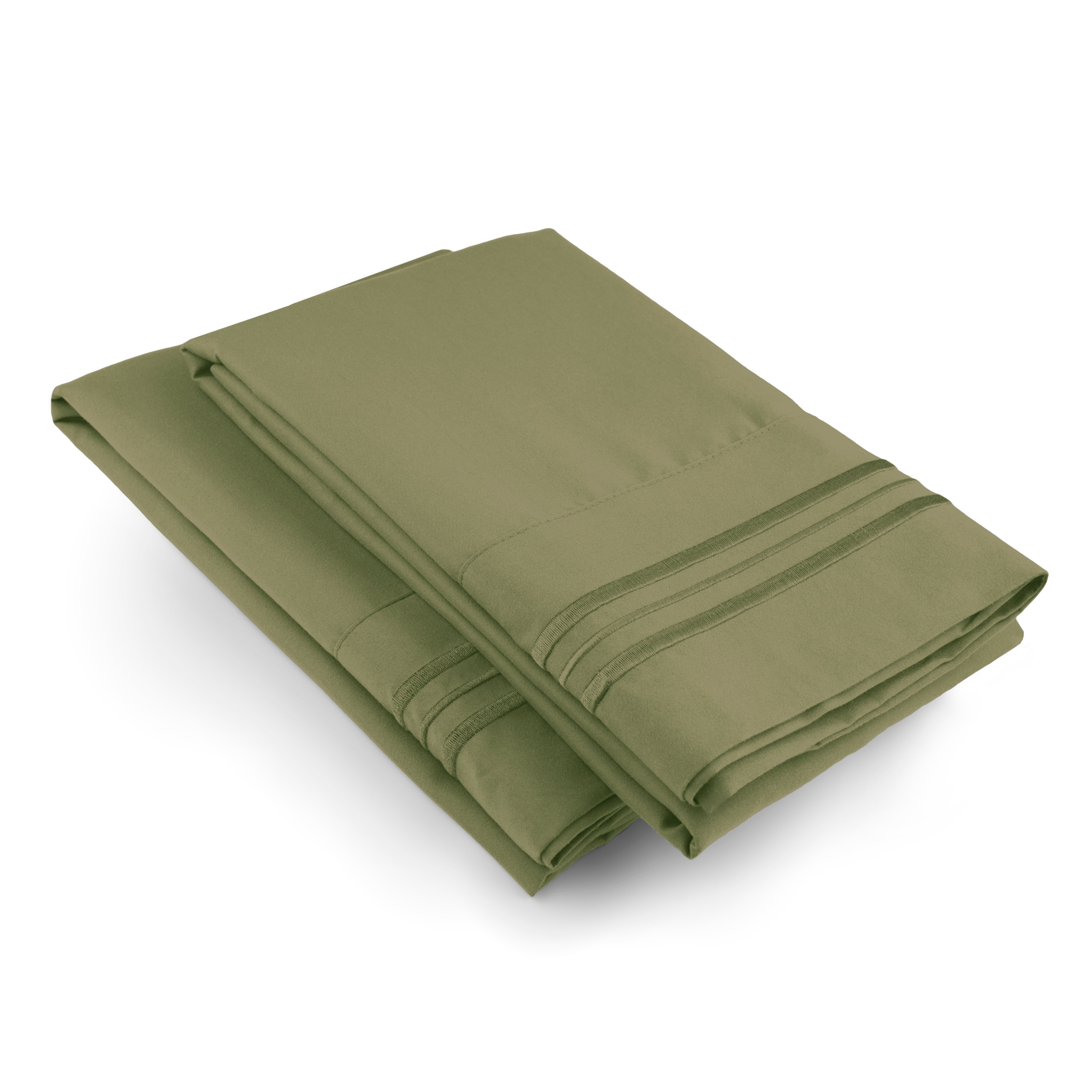 tes 2 Pillowcase Set - Sage Green