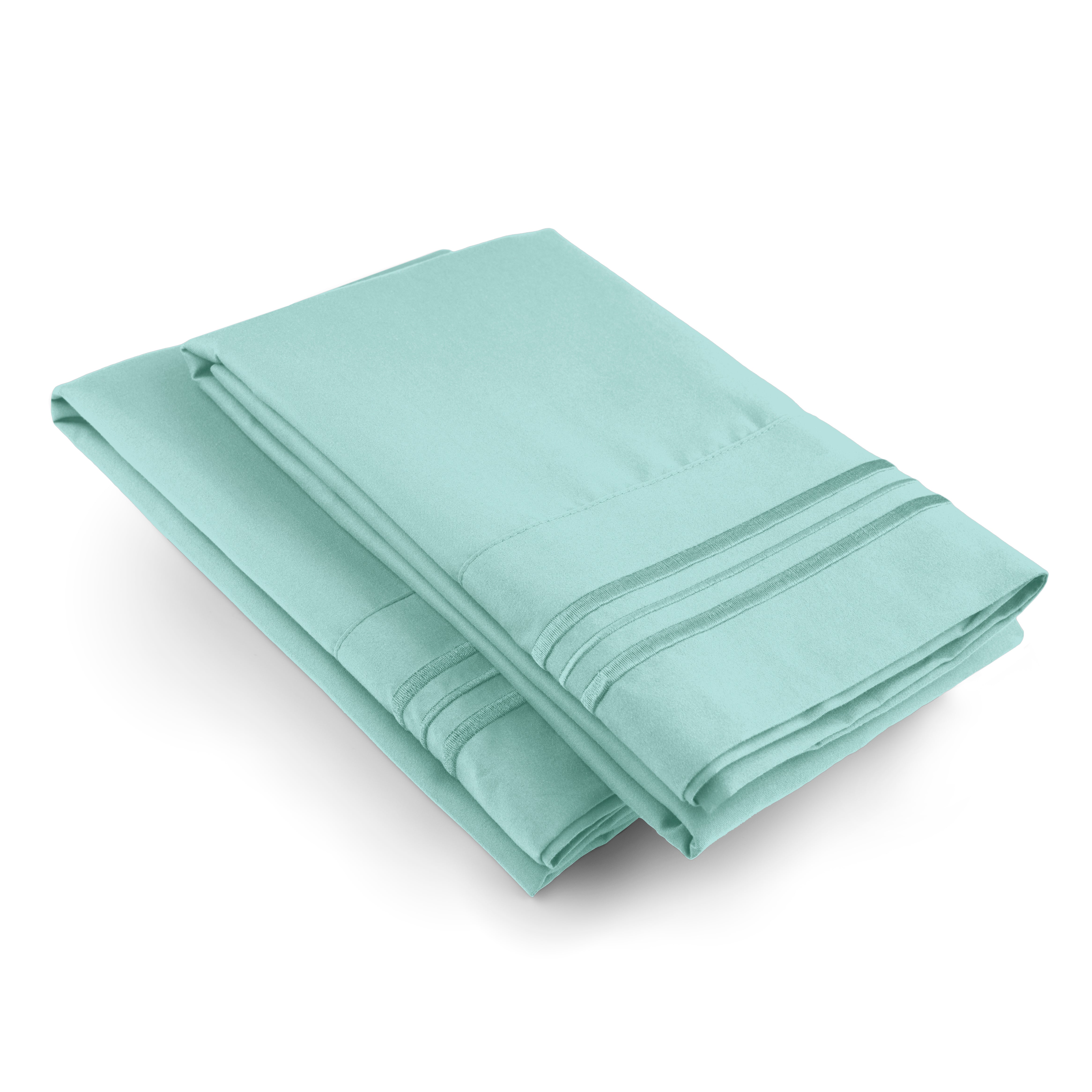 tes 2 Pillowcase Set - Spa Blue
