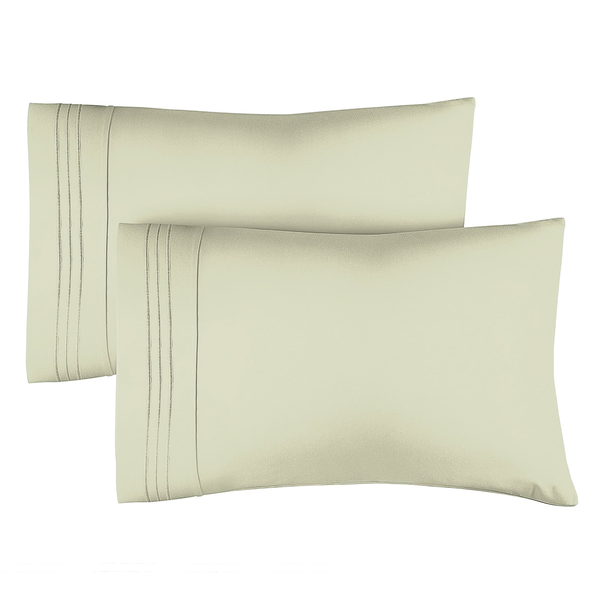 tes 2 Pillowcase Set - Light Sage