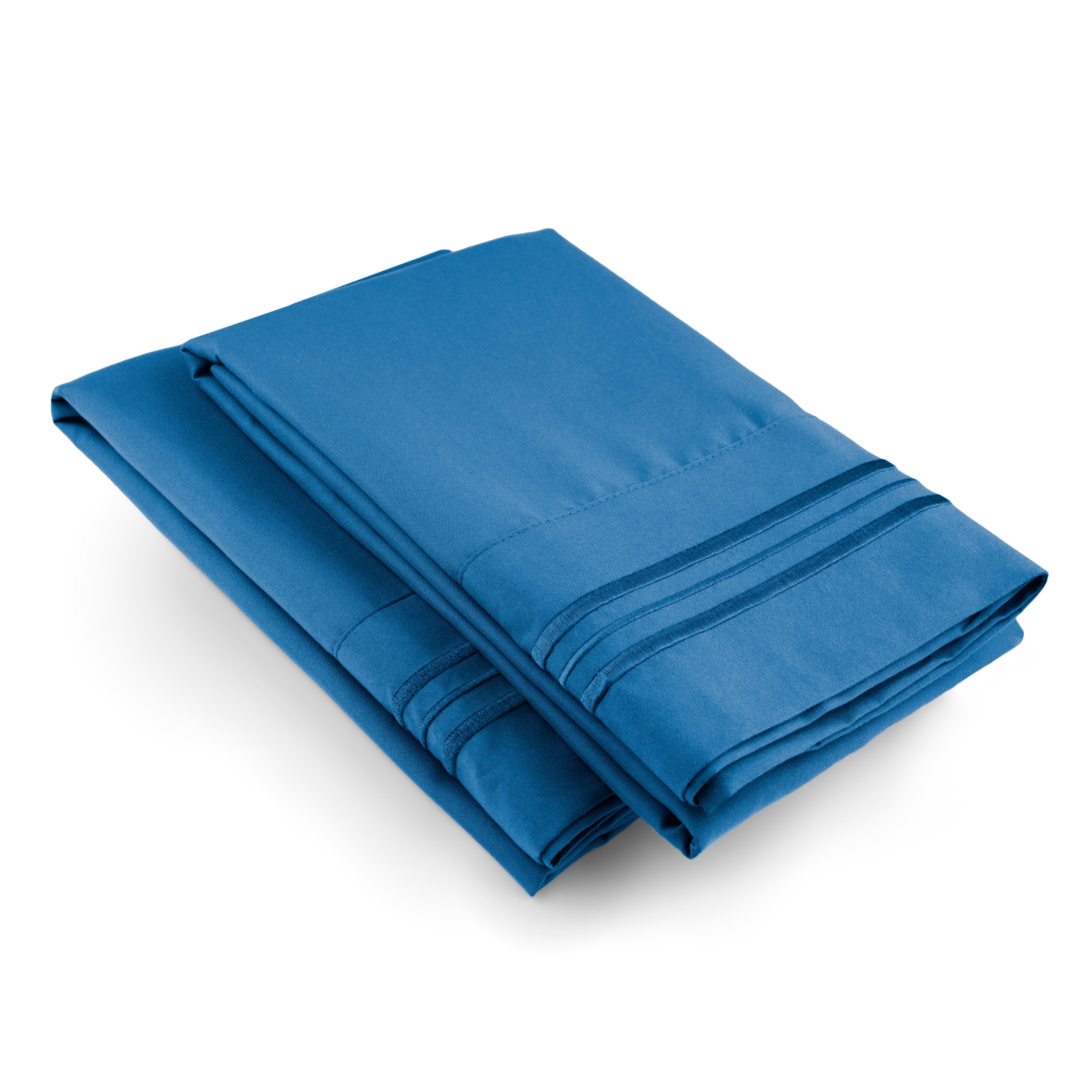 tes 2 Pillowcase Set - Royal Blue
