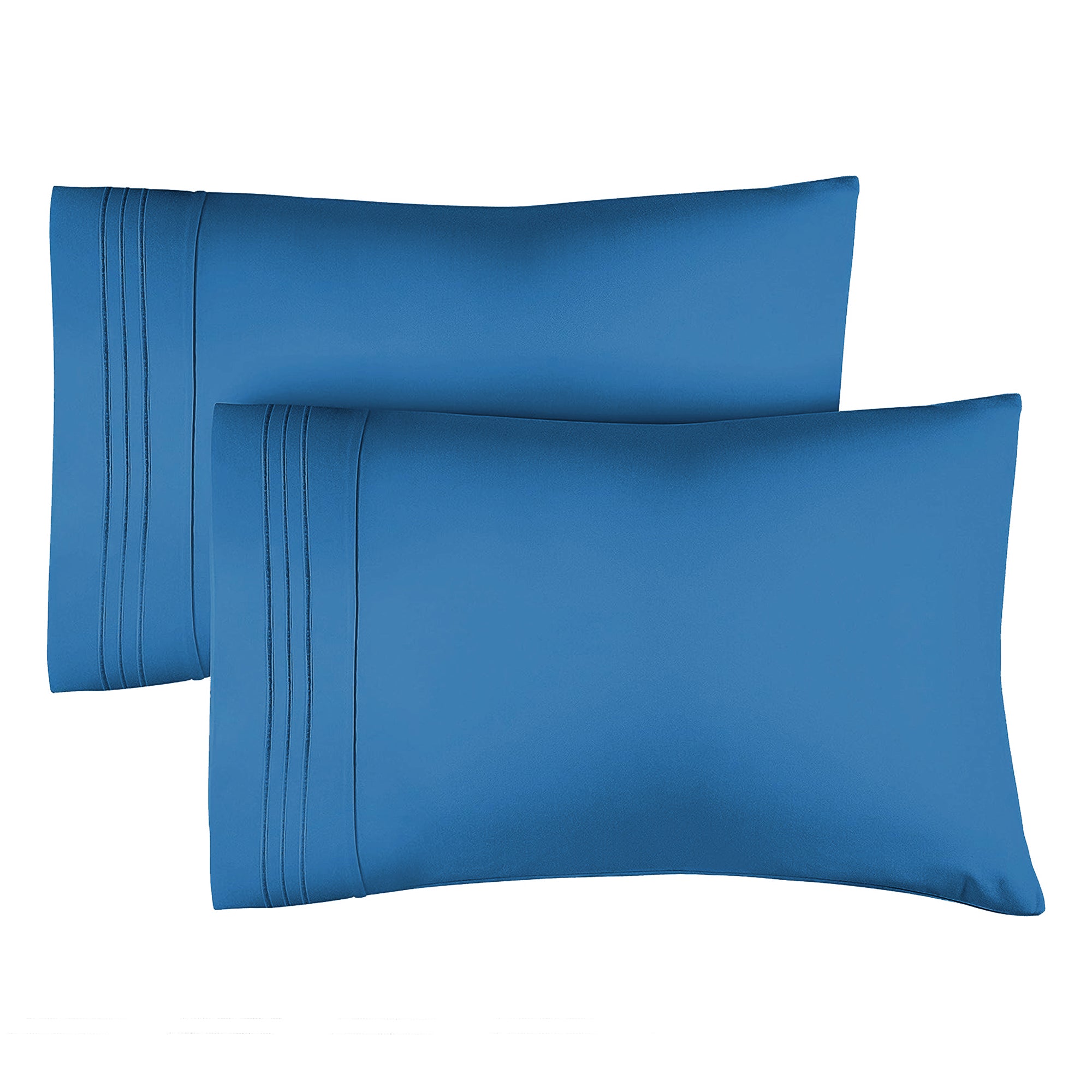 tes 2 Pillowcase Set - Royal Blue