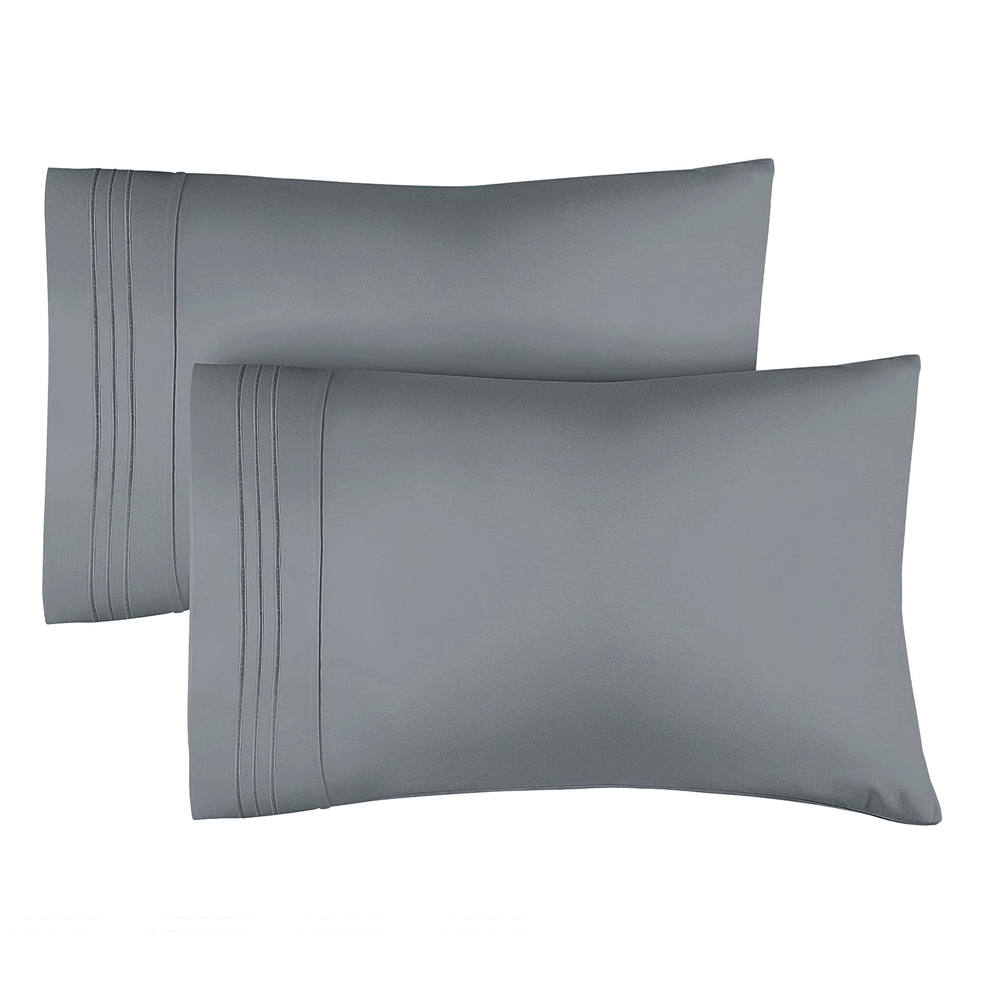 tes 2 Pillowcase Set - Steel Blue