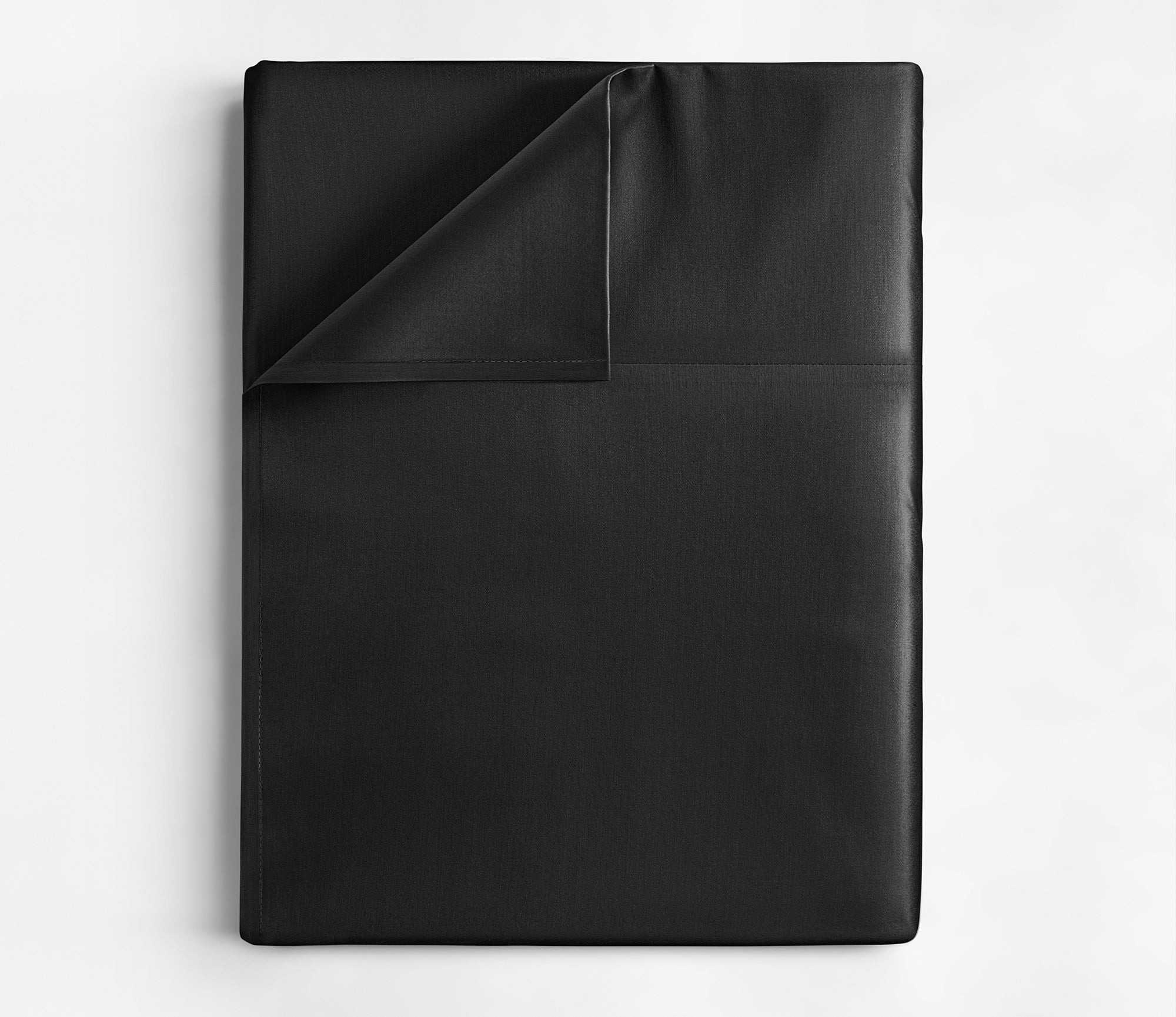 tes Single Flat Sheet - Black