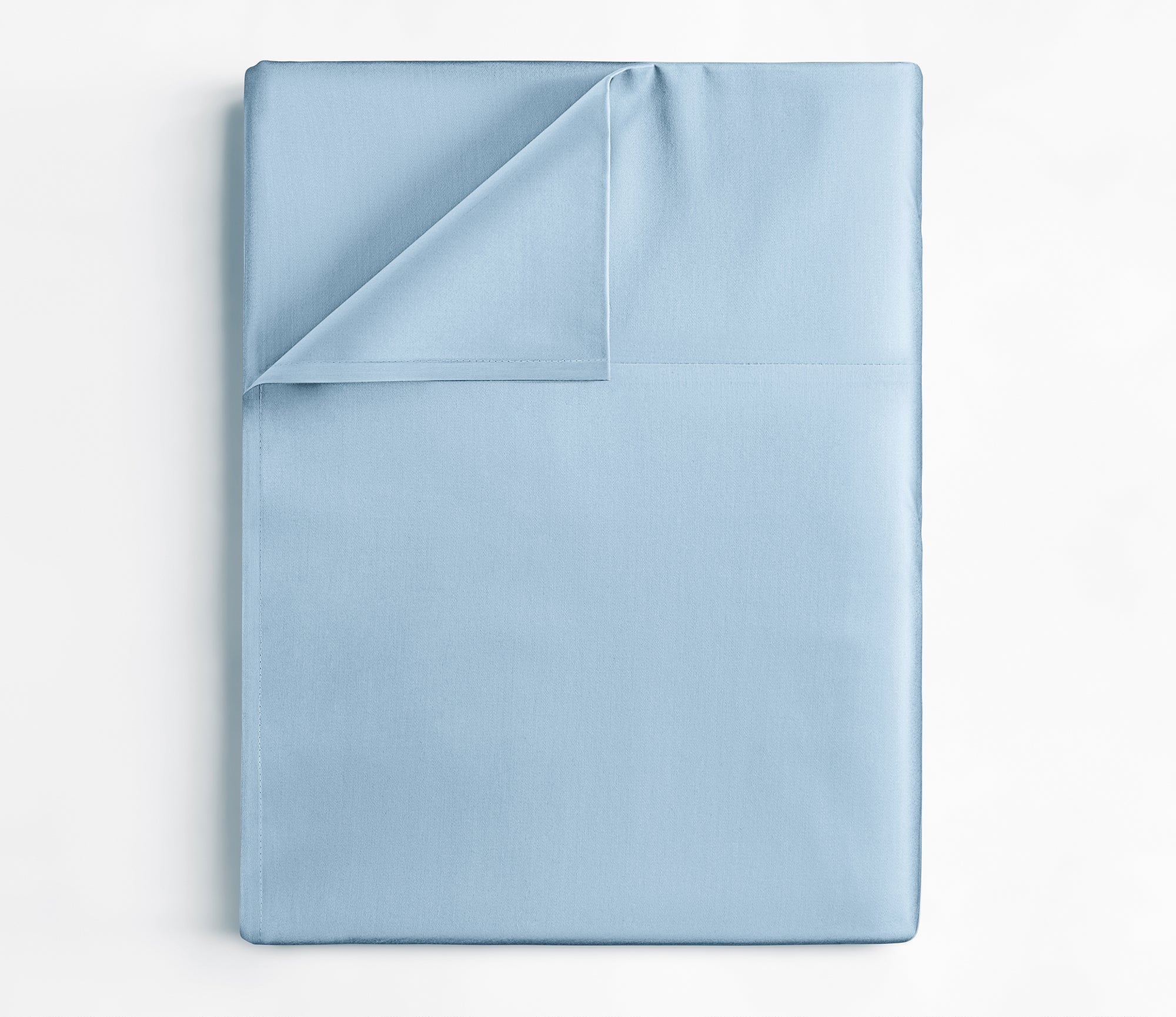 Single Flat Sheet - Light Blue