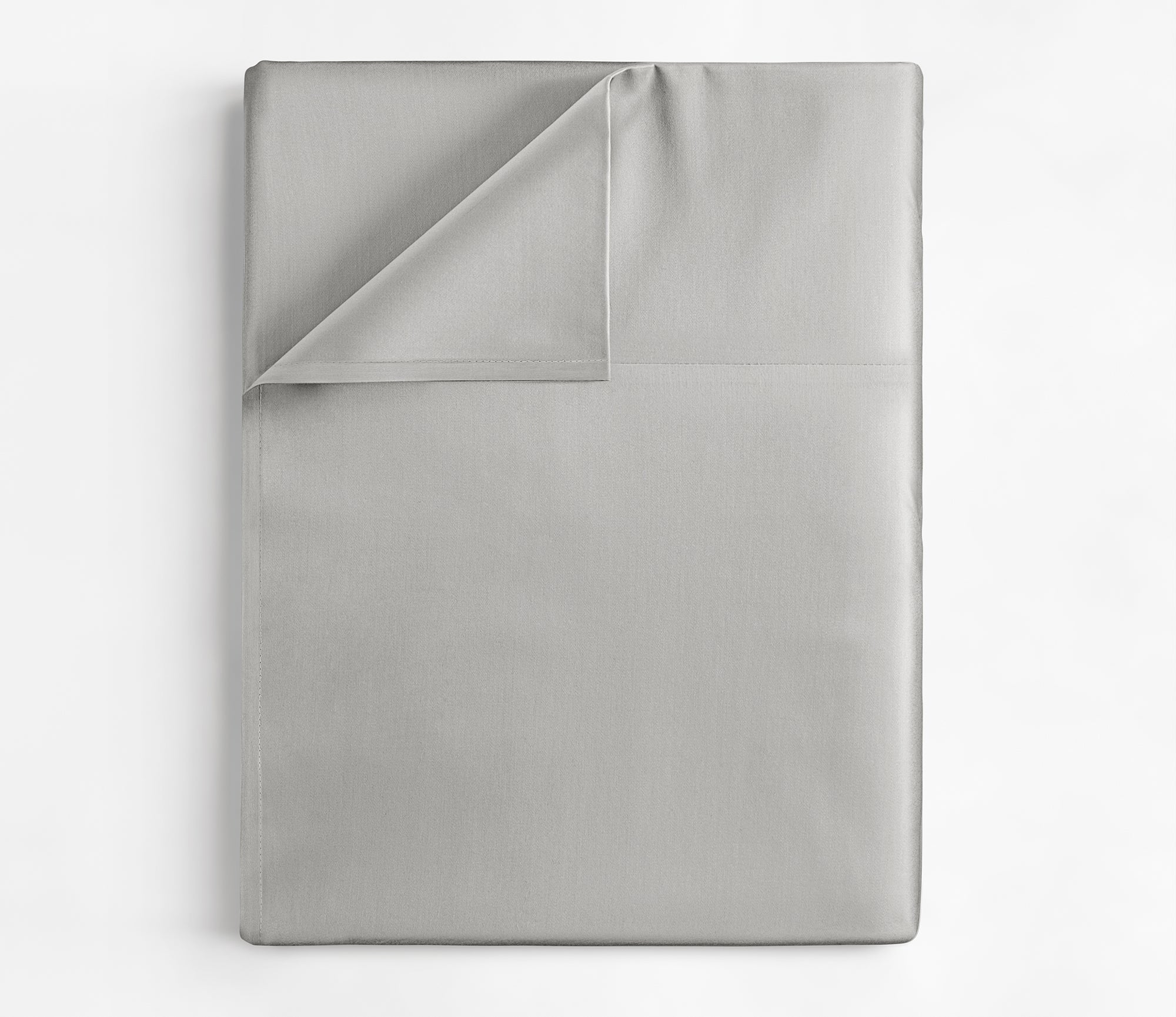 tes Single Flat Sheet - Light Gray