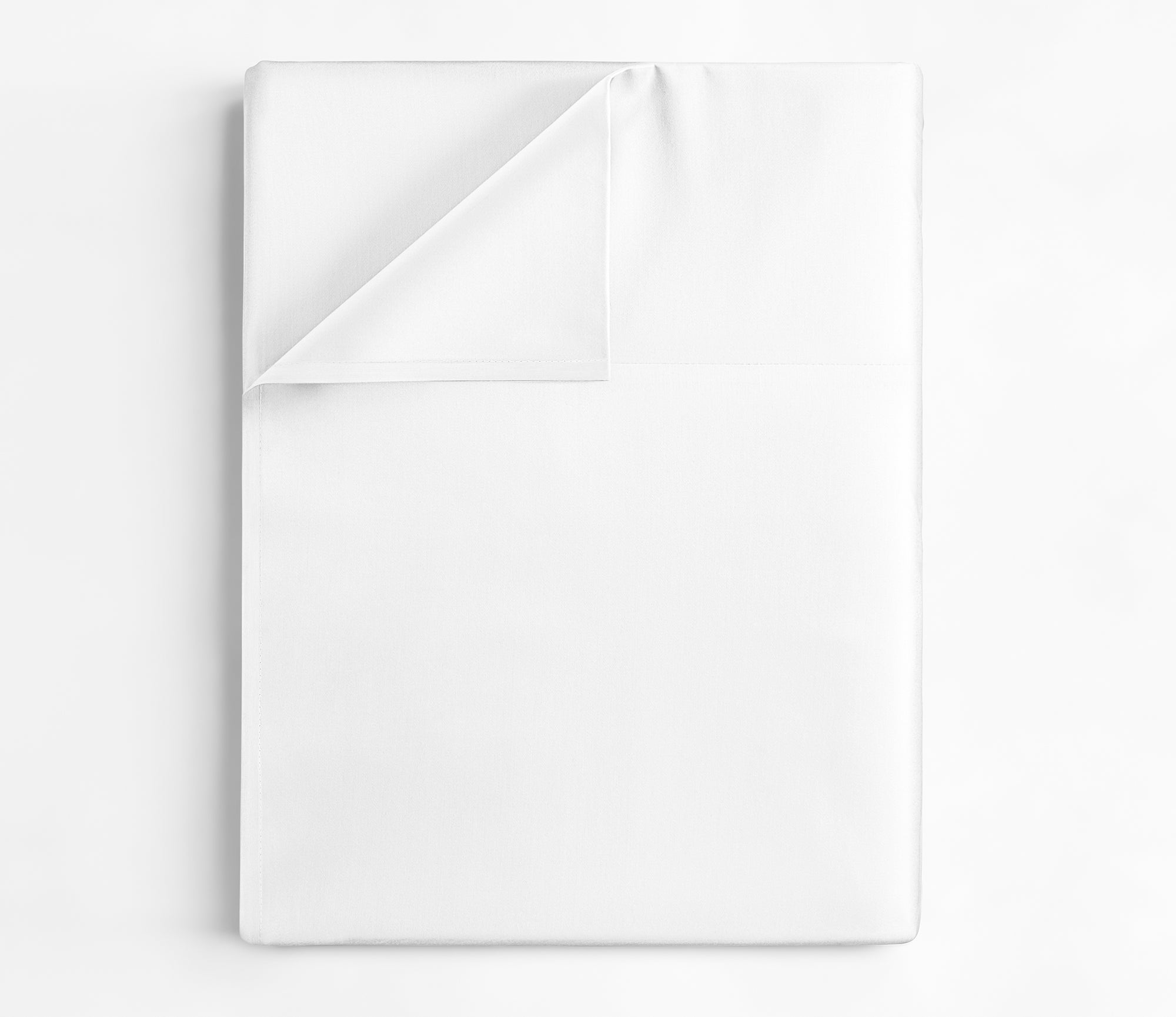 Single Flat Sheet - White