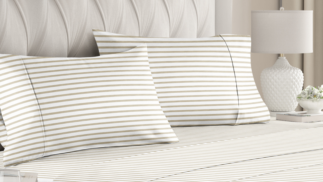 Striped Sheets: The Perfect Way to Add Fall Vibes to Your Bedroom