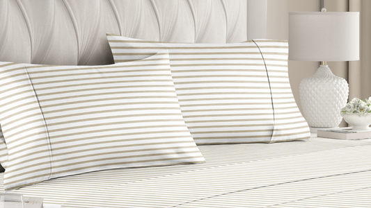Striped Sheets: The Perfect Way to Add Fall Vibes to Your Bedroom