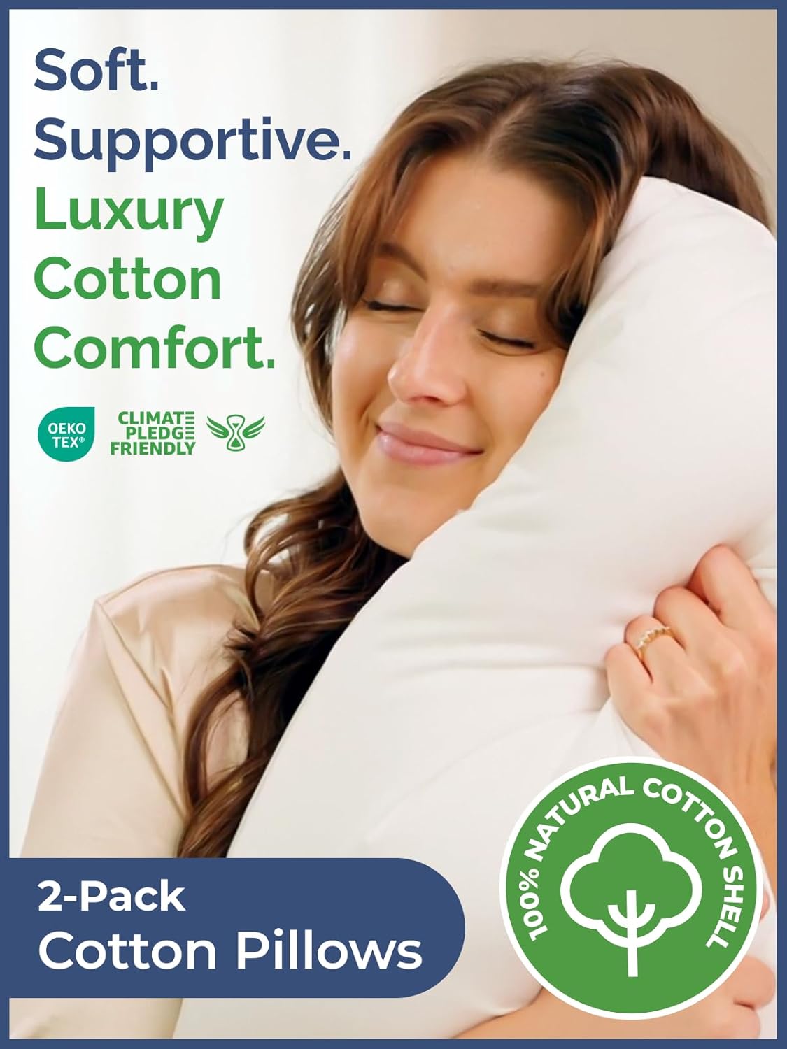 tes Cotton Pillow
