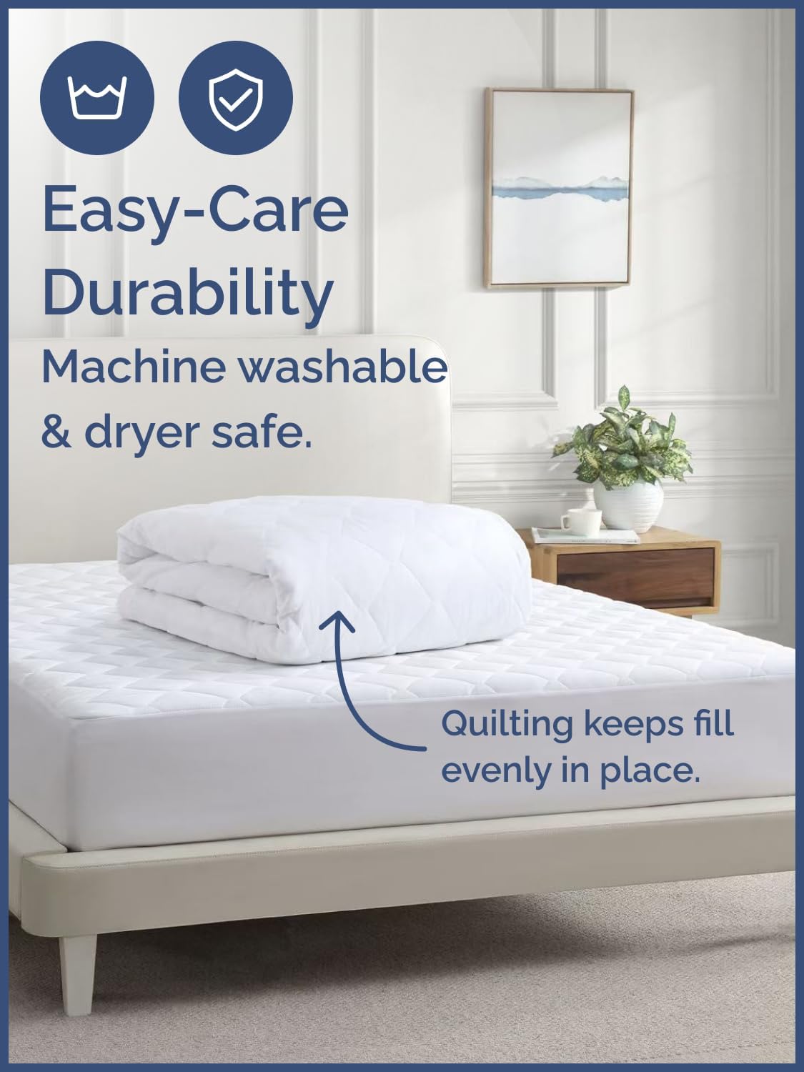 tes Mattress Pad 150gsm