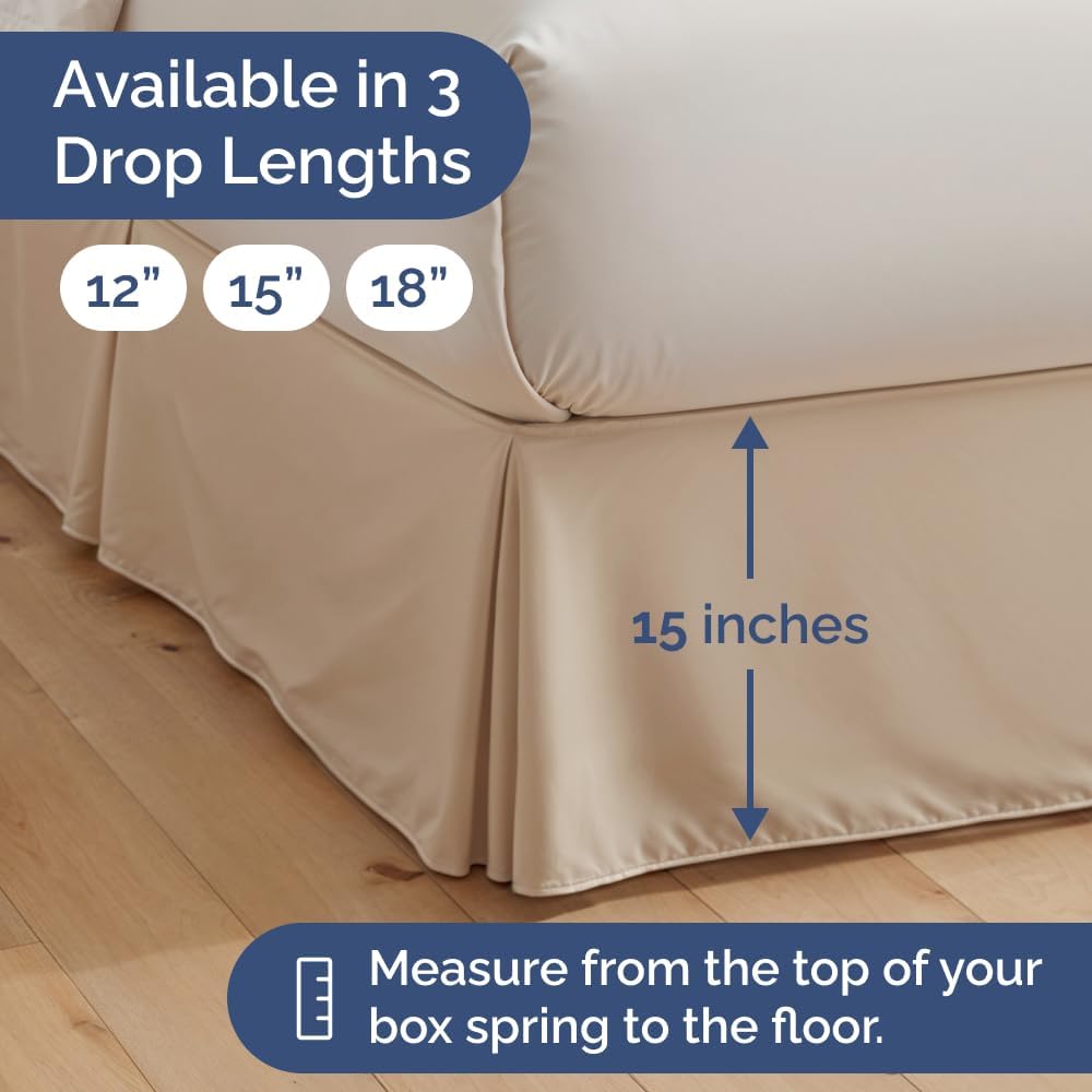 tes Pleated Bed Skirt 15