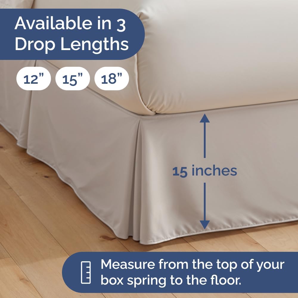 tes Pleated Bed Skirt 15