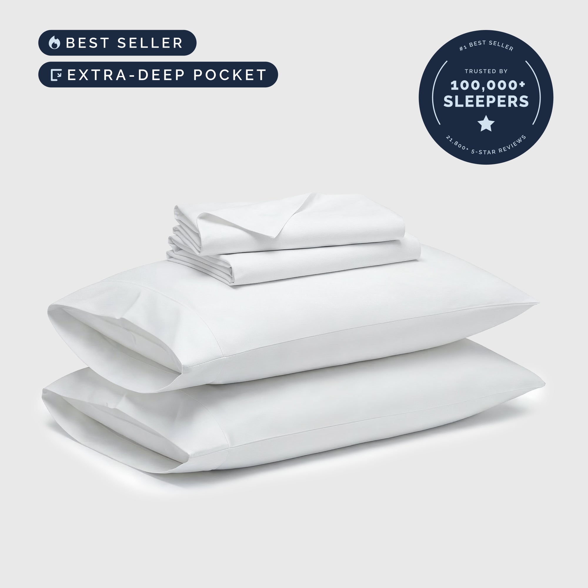 4 Piece Deep Pocket Sheet Set