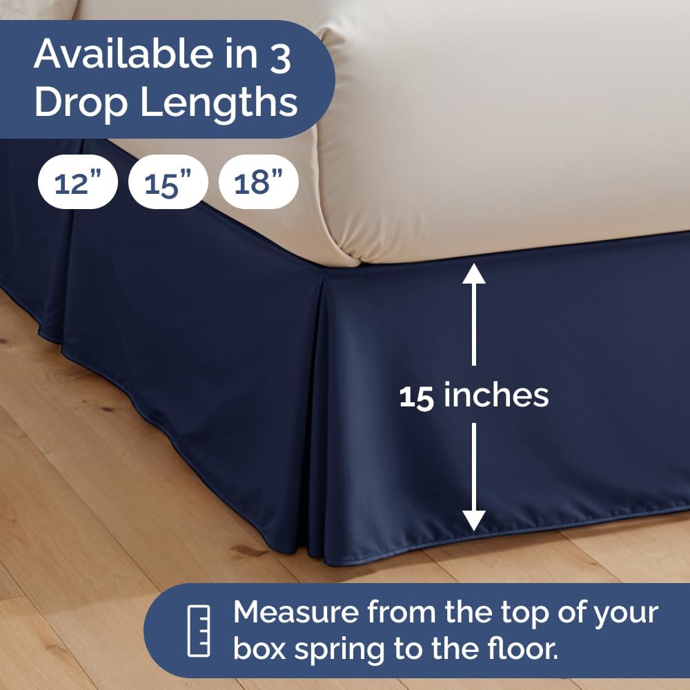 tes Pleated Bed Skirt 15