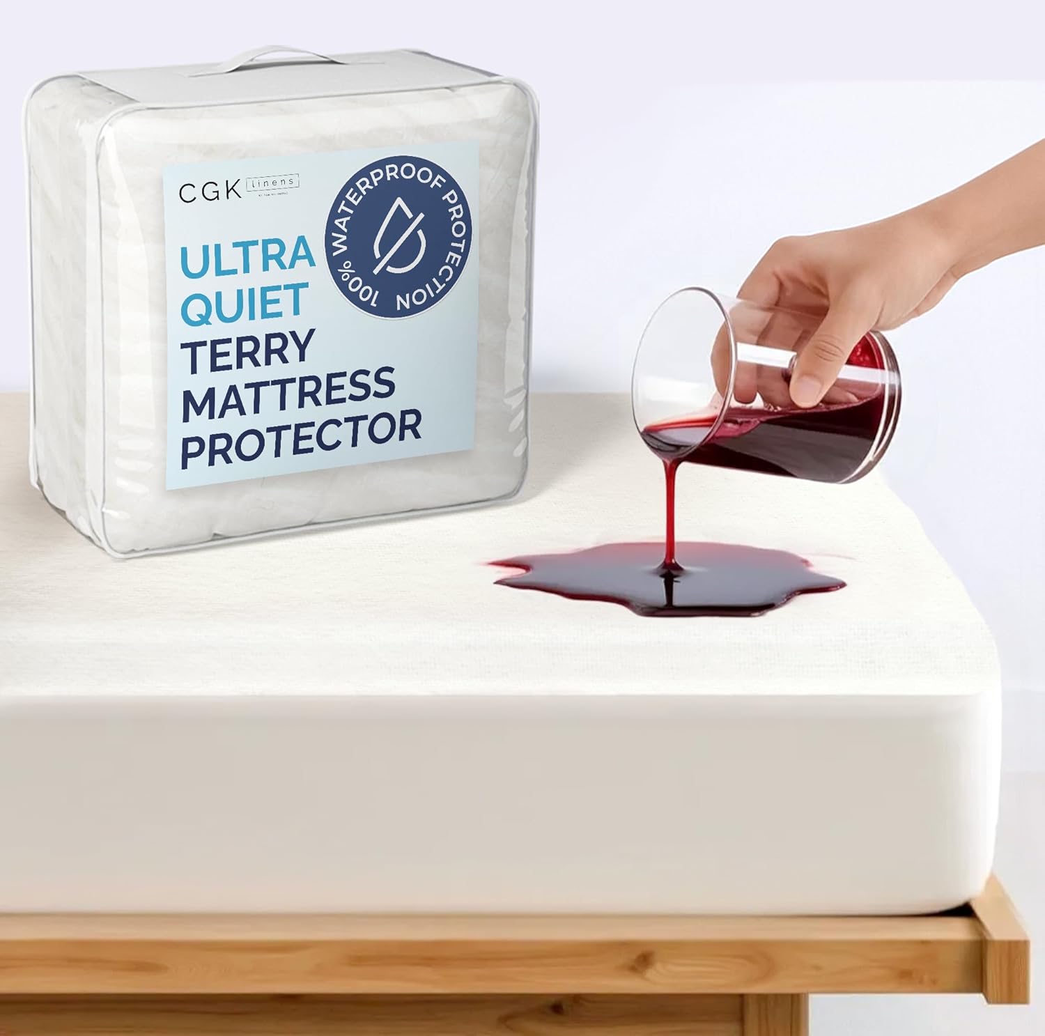 tes Premium Terry Mattress Protector