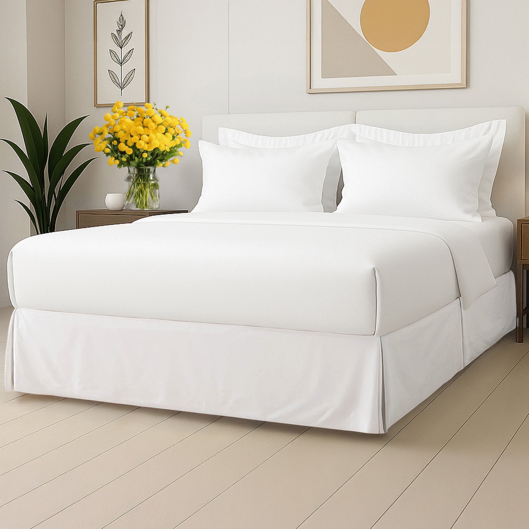 Pleated Bed Skirt 15