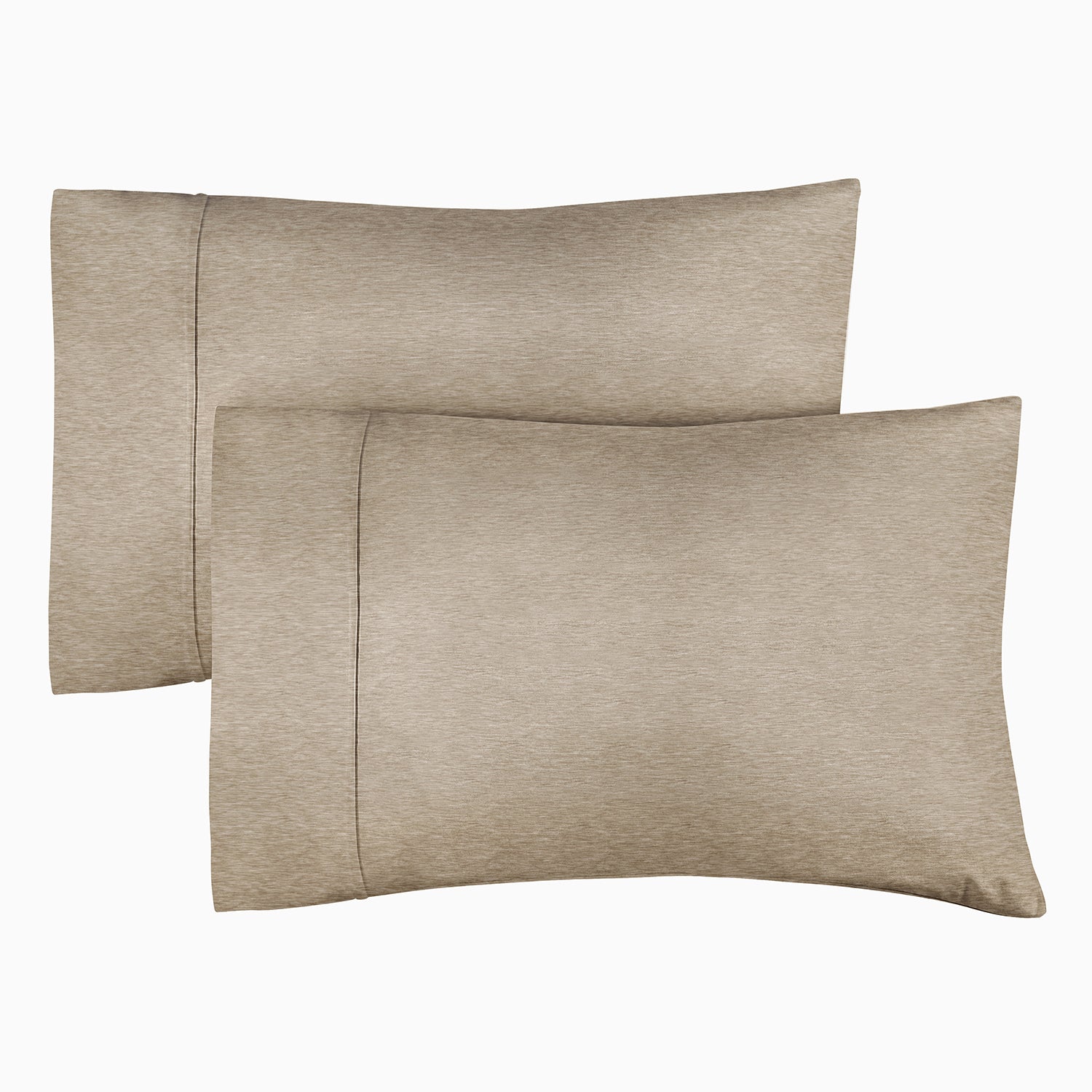 2 Pillowcase Set - Heathered Beige